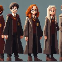 Découvrez le Pixel Art version Harry Potter en 2024 !